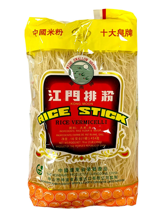 Wide Swallow Brand Rice Vermicelli (Kong Moon) 454g