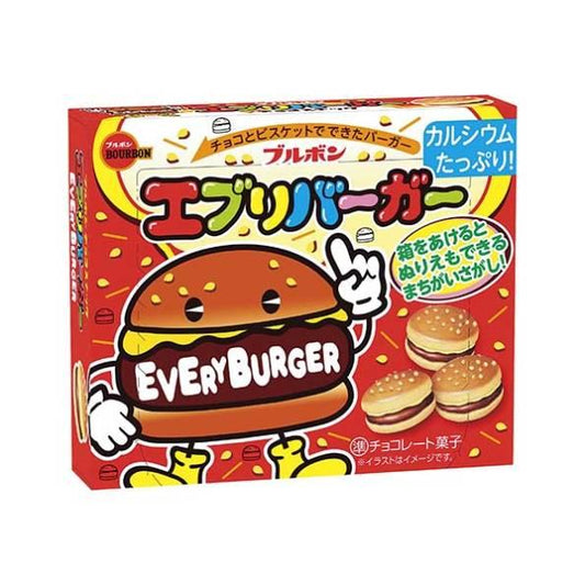 Bourbon Every Burger Chocolate Biscuit 68g