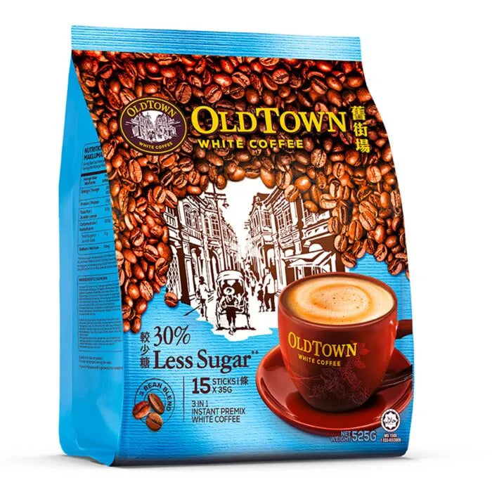 Old Town Smooth Roast Less Sugar 15x25g