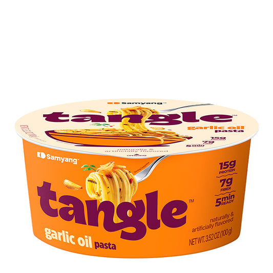 Samyang Big Bowl Tangle Pasta with Garlic Oil 100g