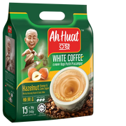 Ah Huat Hazelnut & Cane Sugar White Coffee 15*36g