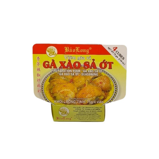 Bao Long Ga Xao Sa Ot (Stir-Fry Chicken Lemongrass Chilli) 75g