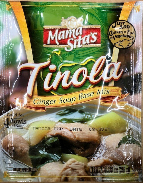 Mama Sita's Ginger Soup Base (Tinola) Mix 25G