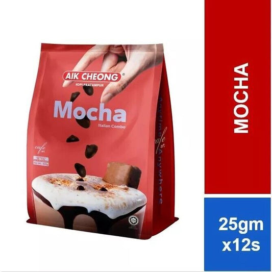 Aik Cheong Mocha Italian Combo Coffee 12*25g