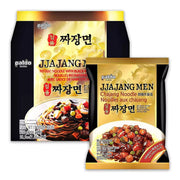 Paldo Jjajangmen Chajang Noodle with Black Sauce 200G*4
