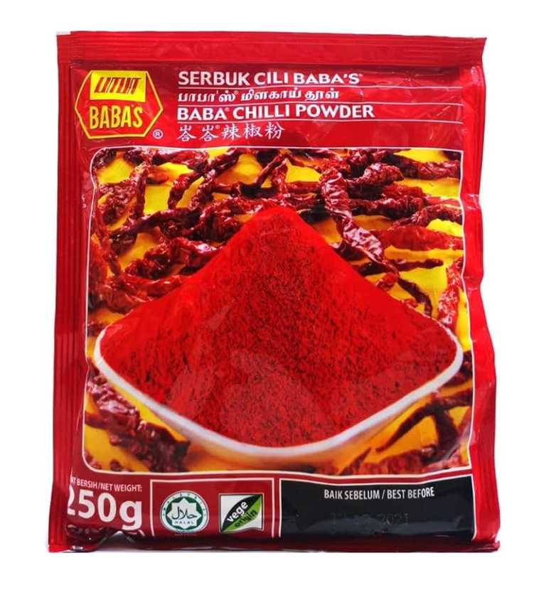 Babas Chilli Powder 250g