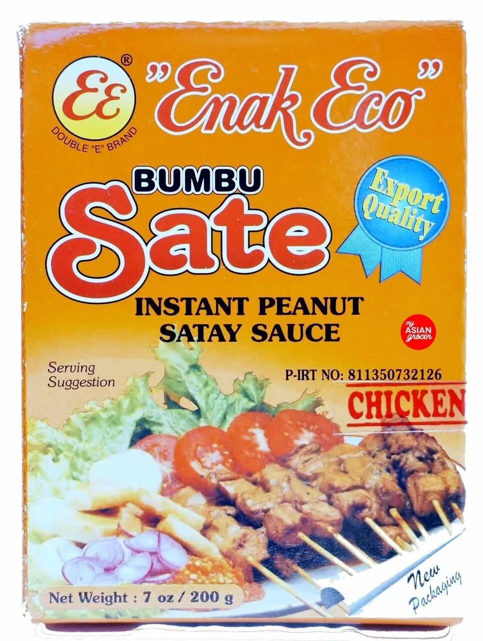 Enak Eco Sate Chicken (Peanut Sate Sauce) 200g