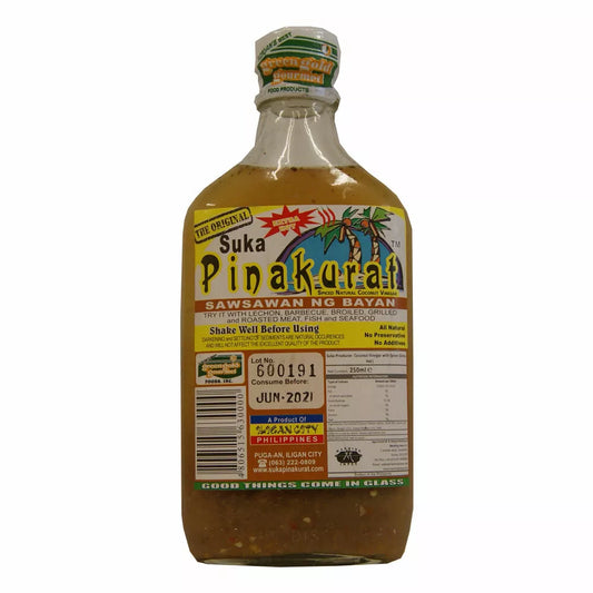 Suka Pinakurat Spiced Natural Coconut Vinegar 250ml