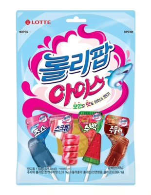 Lotte Ice Cream Flavour Lollipop Candy 132g