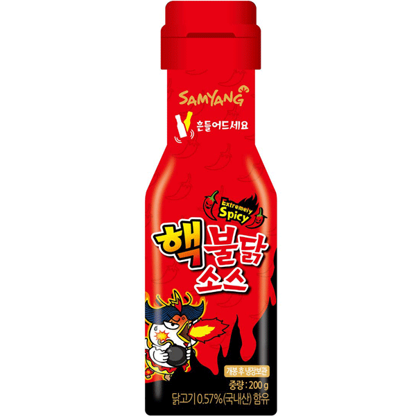 Samyang Buldak Extremely Spicy Hot Chicken Flavour Sauce 200g