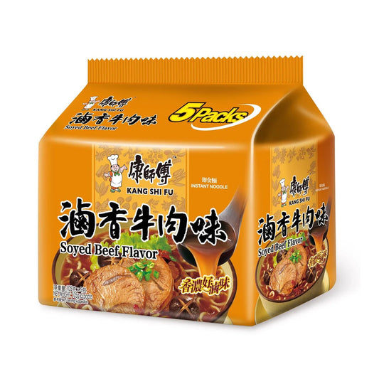 Kang Shi Fu Soyed Beef Flavour Instant Noodles 5p