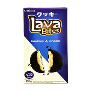 Unico Lava Bites Cookies & Cream 150g (Best Before: 16-07-2027)