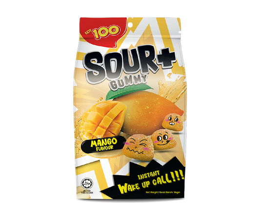 Lot 100 Sour Mango Gummy 100G