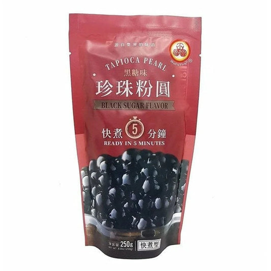 Wufuyuan Black Sugar Tapioca Pearls 250G