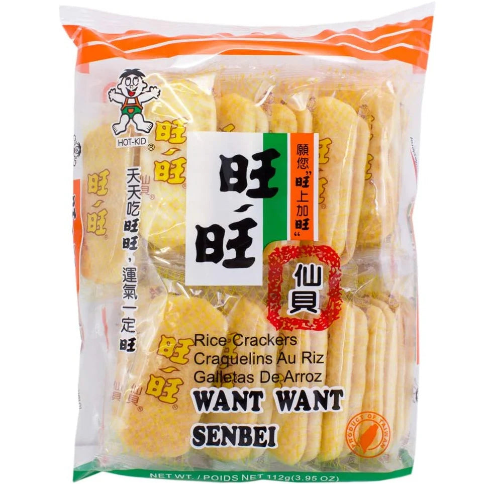 Want-Want Senbei Rice Crackers 112g